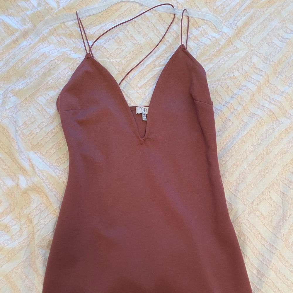 MAUVE TOBI PARTY DRESS